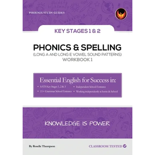 Phonics & Spelling Workbook 1 - Paperback