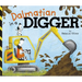 Dalmatian in a Digger