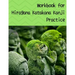Workbook for Hiragana Katakana Kanji Practice: Laughing jizo statues covered in moss design genkoyoushi paper for Japanese calligraphy practice