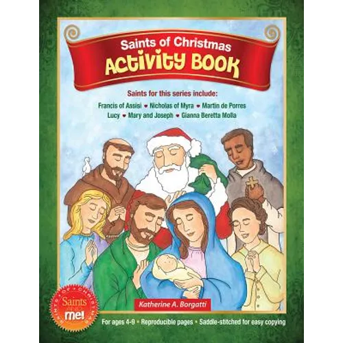 Saints of Christmas Activity Book