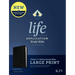 KJV Life Application Study Bible, Third Edition, Large Print (Bonded Leather, Black, Red Letter)