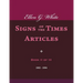 Ellen G. White Signs of the Times Articles, Book II of III
