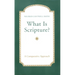 What Is Scripture?