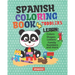 SPAKIDZ - Spanish Learning Coloring Book For Toddlers: Learning Spanish For Children Learn Spanish Foundations, Colors, Numbers, Letters, Animals, & M