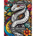 Slithering Sketches: Creative Doodle Coloring Adventure with Snakes