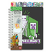 Minecraft: Hostile Mobs Spiral Notebook