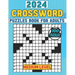 2024 Crossword Puzzles Book For Adults (Medium Level): 100 Easy To Medium Crossword Puzzles For Adults, Man & Women Challenging With Easy Solution.
