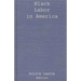 Black Labor in America